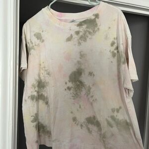 Old Navy Multicolor Tie-Dye Short Sleeve Tee